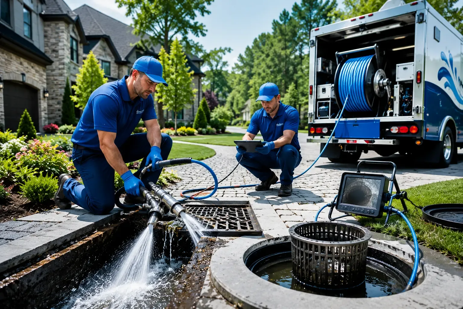 Local outdoor drain cleaning professionals in Novi, MI